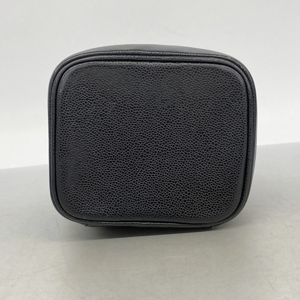 CHANEL Black Caviar Leather Vanity Bag - Picture 3 of 10